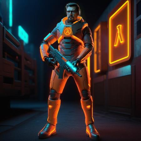 Gordon Freeman - Half Life - Realistic SDXL