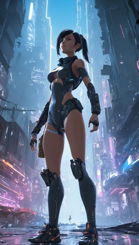 Cyberpunk [Style] Sci-Fi LoRA XL