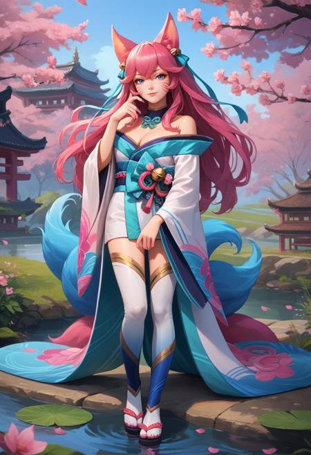 Ahri | League of Legends | All 20+ Skins | Character Pack LoRA XL版本Spirit Blossom (ID: 655477)