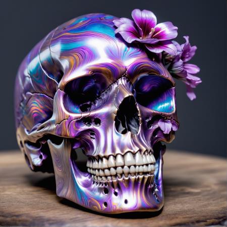 Timascus \ Titanium Mokume\ Titanium Damascus alloy style