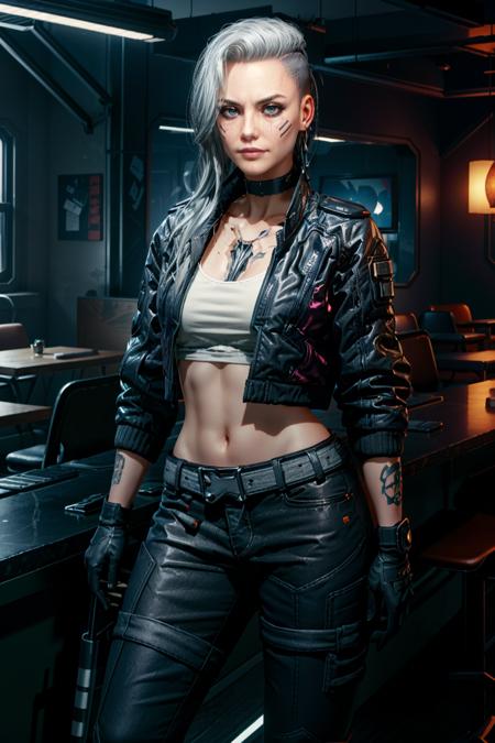 Old Rogue from Cyberpunk 2077