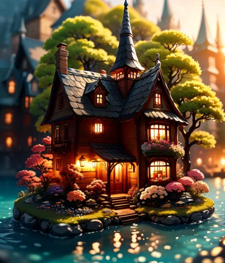 Mini doll house