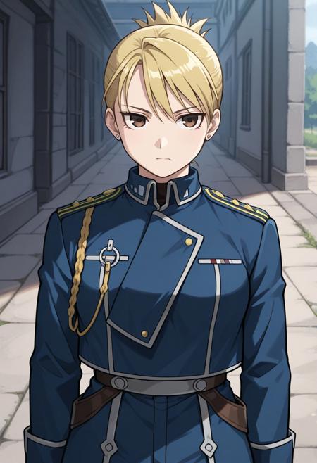 Riza Hawkeye - FullMetal Alchemist (Commission) - Pony + Illustrious