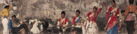 Row of40 people POSE , multi view，40个人的动作PNG图，多视图