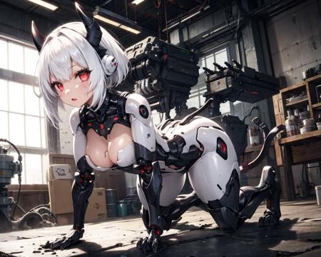 Highly Mechanized Prosthetic Quadruped/Mechanical Beast (Girl) 四足机械兽/兽娘