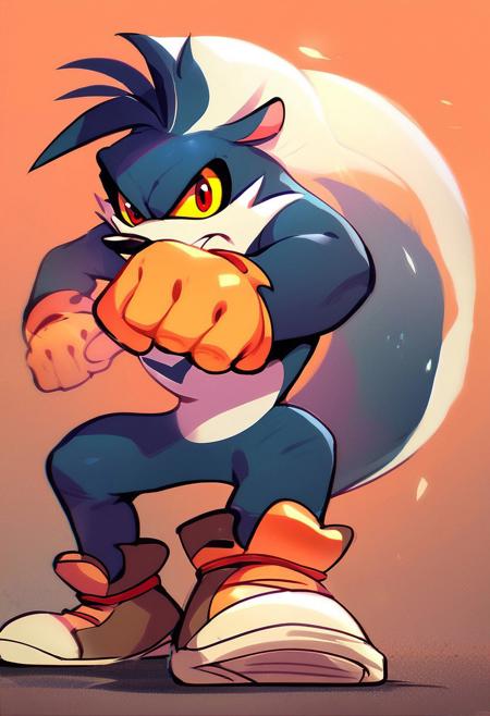 Rough & Tumble the Skunk