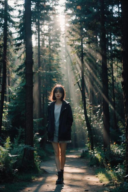 Tyndall effect-Light丁达尔效应