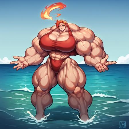 Extreme Muscular Concept [Pony, Animagine XL]