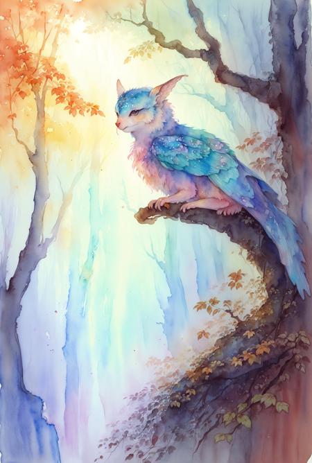 Better Watercolor painting - In the style of Iris Compiet