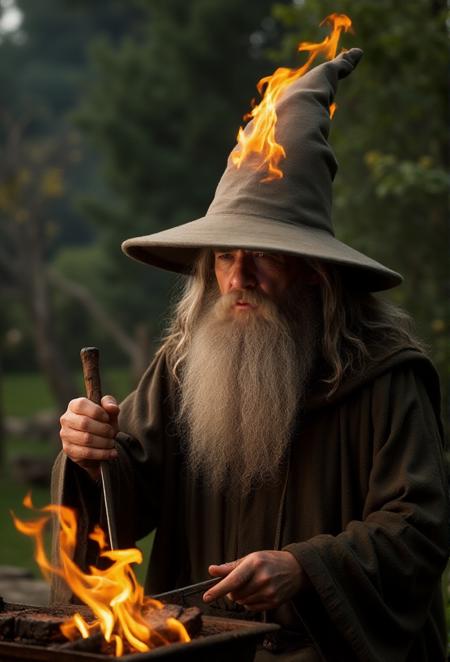 Gandalf The Grey - The Lord of the Rings - Flux1.D