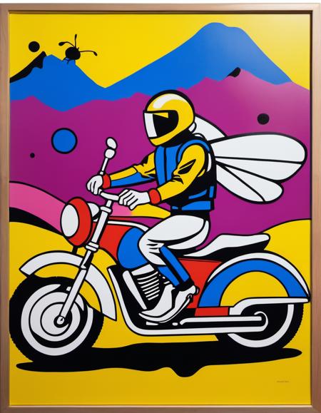 Pop Art - Roy Lichtenstein Style - SDXL 1.0