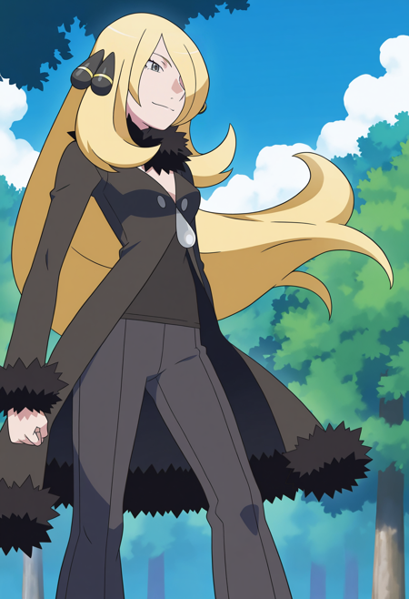 Cynthia -シロナ - Pokemon Diamond and Pearl - IllustriousXL LORA