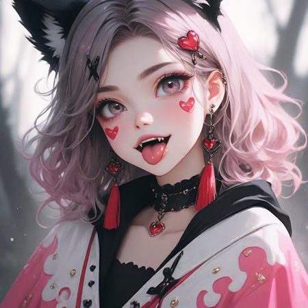 Tongue Out/Ahegao??
