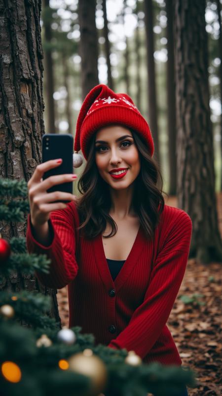 Christmas Selfie / Christmas Outfit