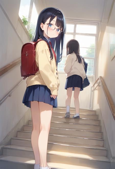 学校の階段 / Kaidan PONY