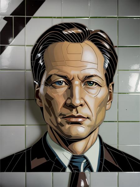 Socrealistic Mosaic Style
