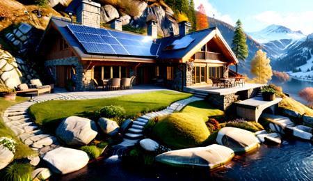 mountain family houses