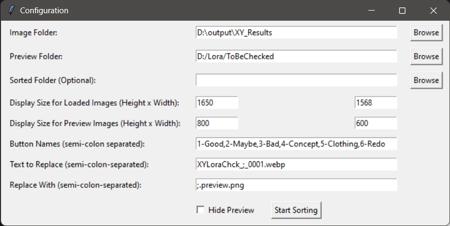 Image Sorting Organization Tool