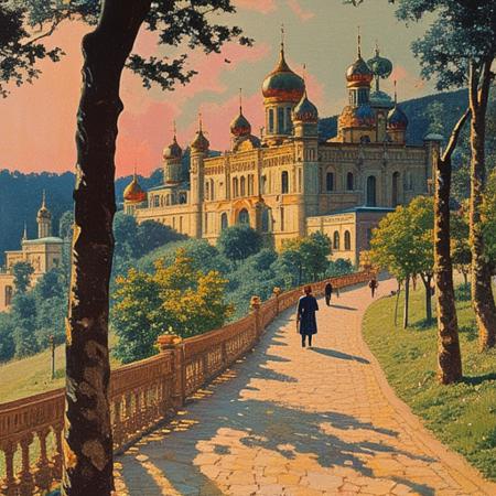 style of Boris Kustodiev [FLUX] 263