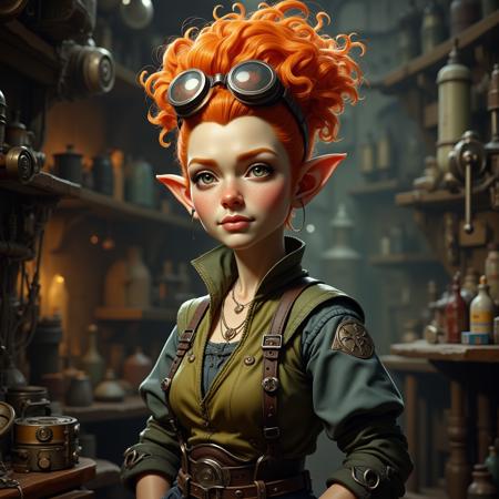 Fantasy and RPG style gnome