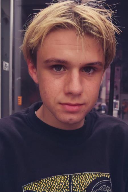 Model Young man