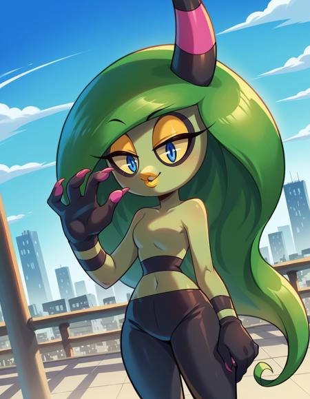 Zeena (ジーナ) - Sonic the Hedgehog (ソニック・ザ・ヘッジホッグ) - COMMISSION