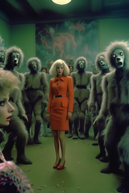 Director Rainer Werner Fassbinder style