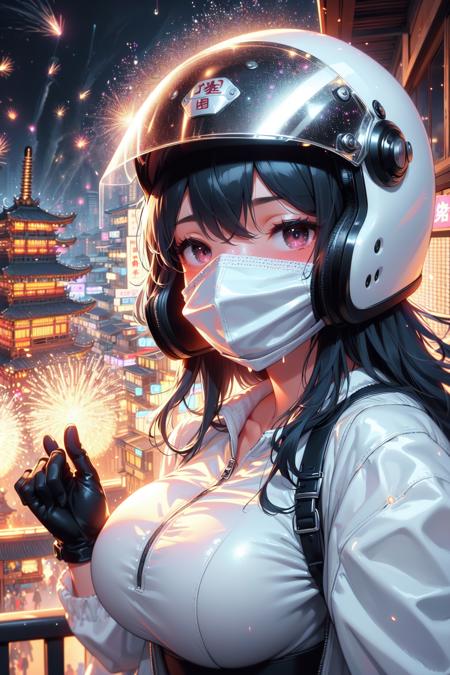 girl like beehive fireworks