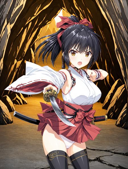 Koyori Amamiya from (Divine Miko Koyori)