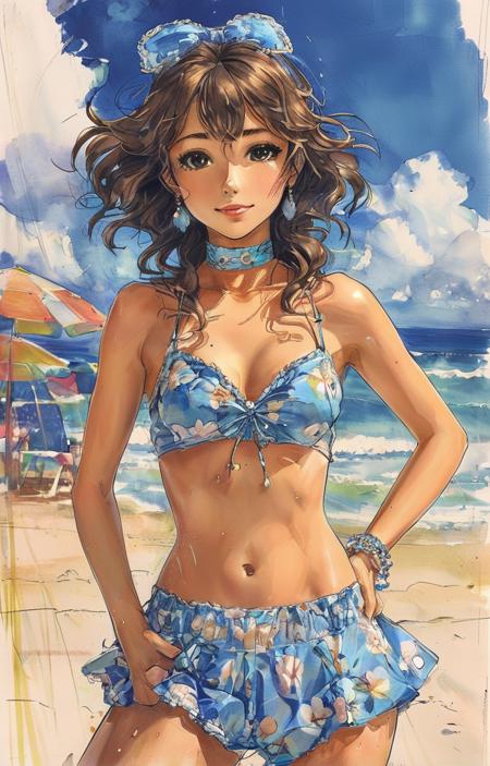 style of Beachwear fashion [SDXL] 265