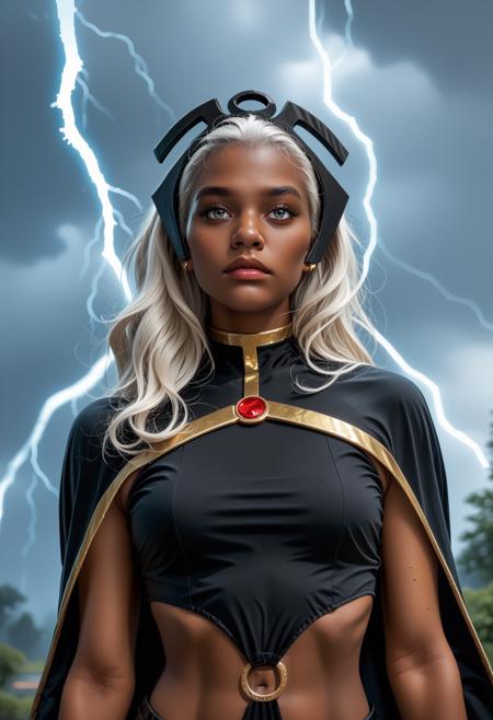 Classic Storm X-men PonyXL Character LoRA
