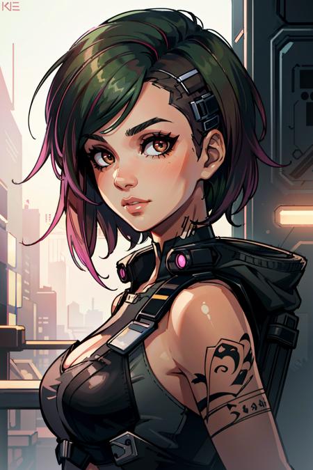 Judy Alvarez from Cyberpunk 2077