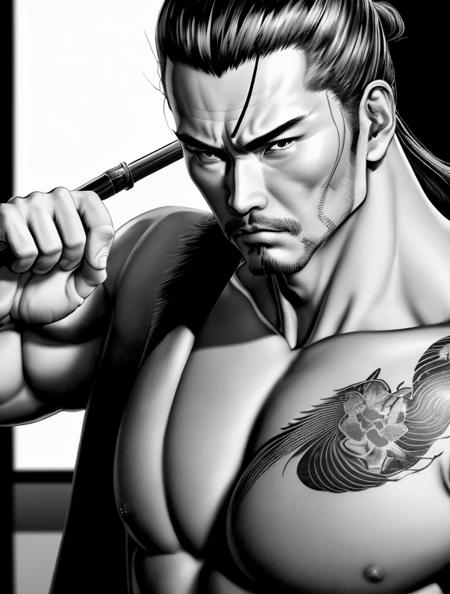 IkegamiStyle (Ryōichi Ikegami style, manga 90's)