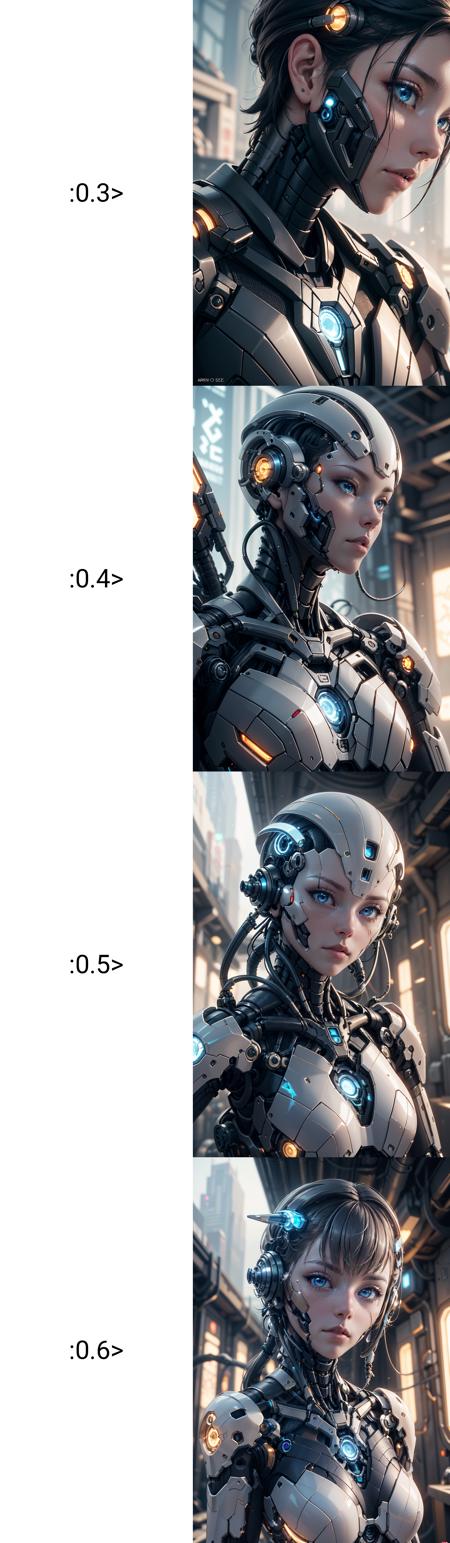 Rina's Robo Faces - Lora