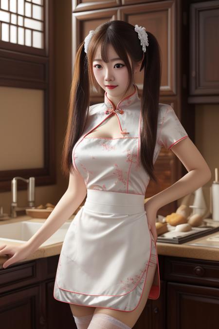 一件简单的小旗袍 a simple short qipao