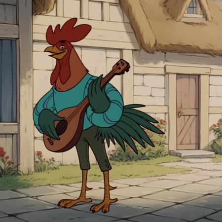 Alan-A-Dale the Rooster  (Robin Hood 1973)