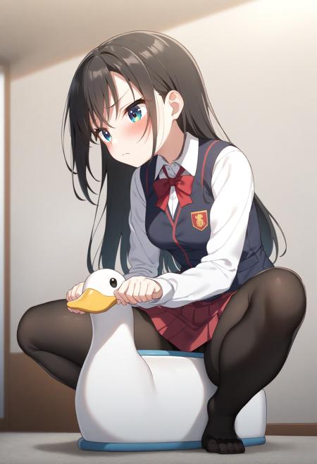 [SDXL&Pony] potty / peeing / toilet / おまる / アヒル / トイレ