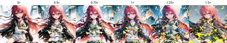 light powder(光粉、火粉差異化lora、コピー機学習法,svd)-Make more special effects in your image