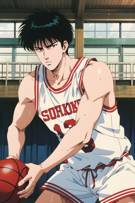 流川枫_Rukawa Kaede_るかわ かえで_灌篮高手_SLAM DUNK_スラムダンク