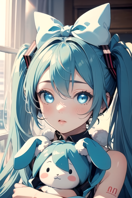 Hatsune Miku (with shiny eyes)