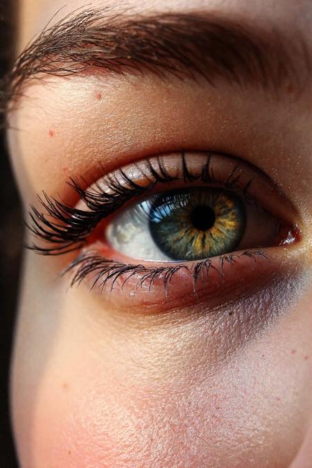 Female - Face Portraits - Detailed Skin - Closeup Macro - Flux