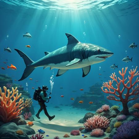 The Deep Dark Ocean-Pony+SDXL