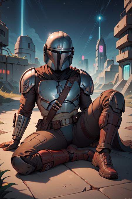 The Mandalorian from Star Wars