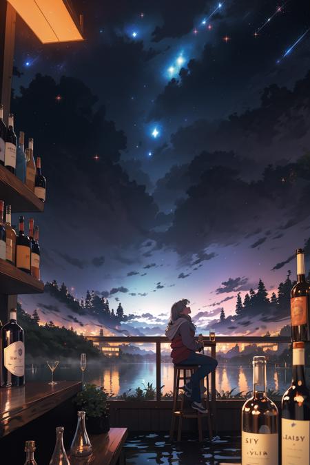 Open-Air Elevation Enoteca