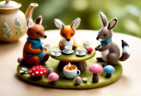 Needle felt Lora XL