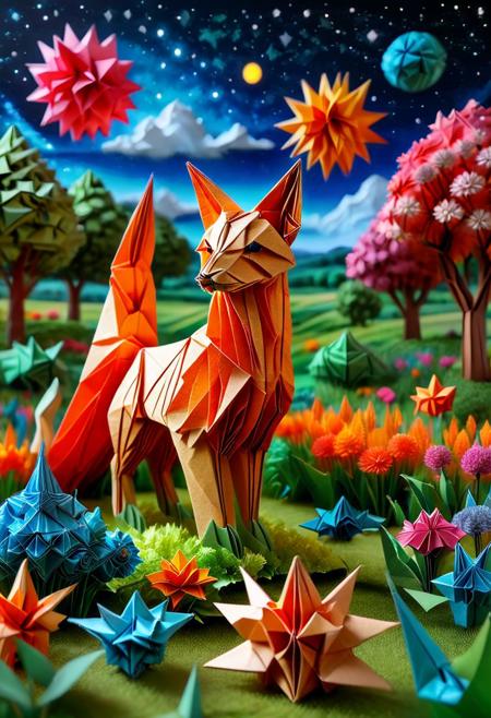 unfazed origami - xl