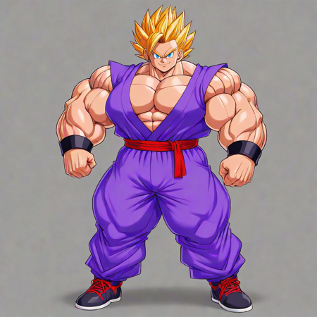 Super Saiyan Third Grade Adult Gohan