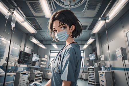 Doctor in Operating Room