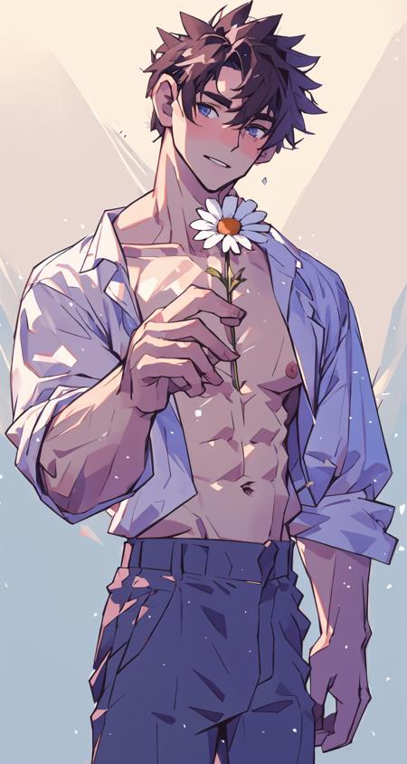 Holding a daisy版本Holding a daisy (ID: 327814)