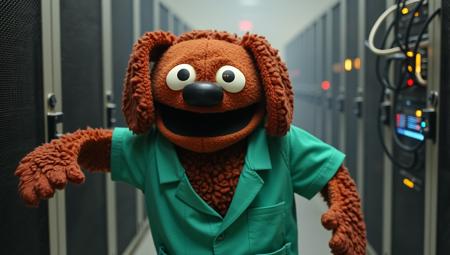 Rowlf The Dog - Muppet - 1970s Puppet Version